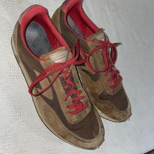 SAS Men’s Athletic Shoes Size 13 M Brown Faux Leather Athleisure Activewear